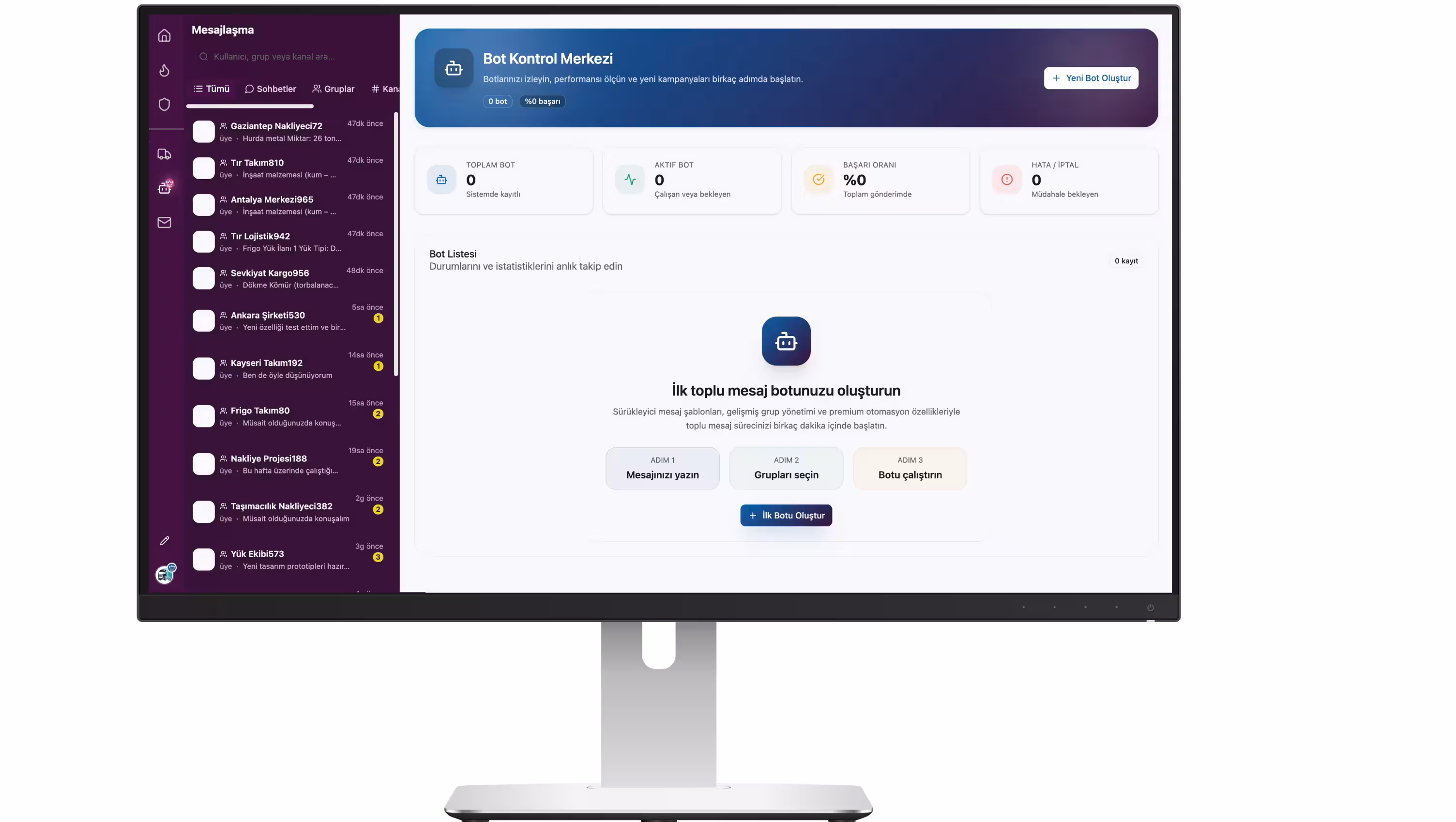 Toplu Mesaj Botu